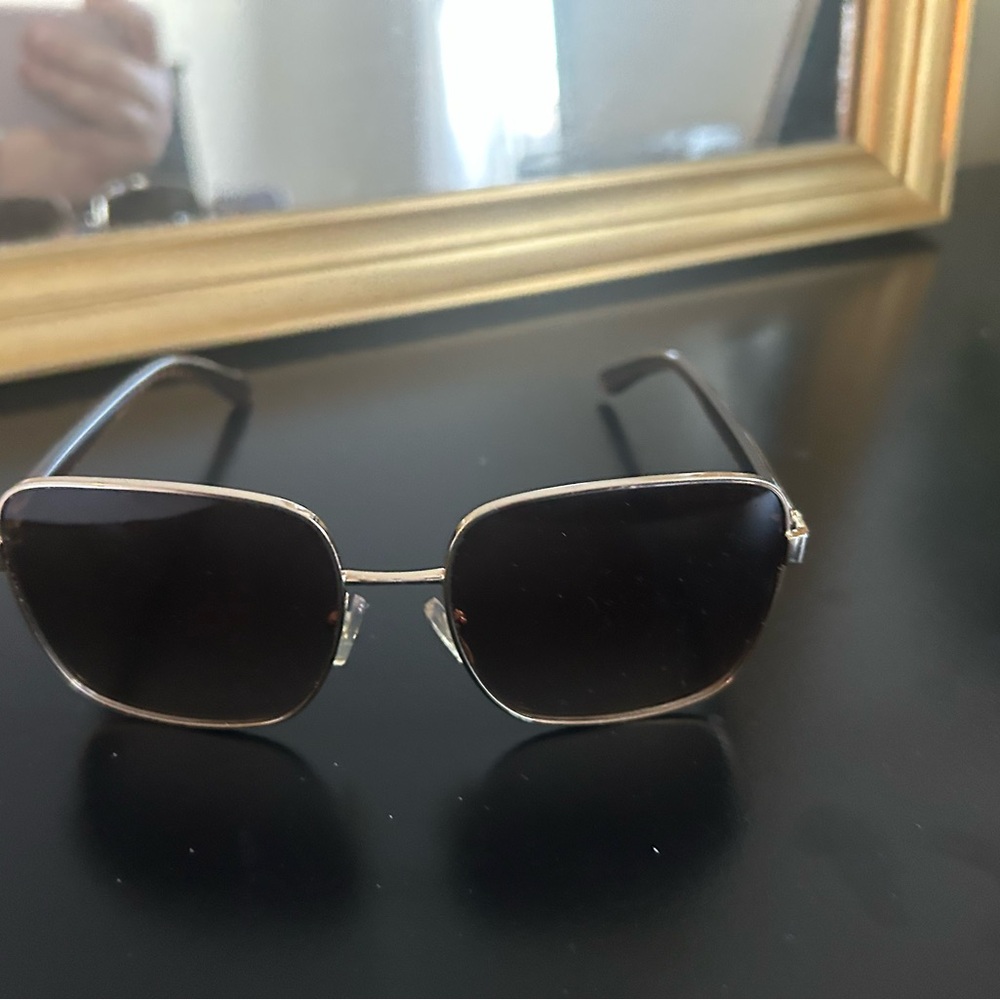Michael Kors Black and Gold Sunglasses